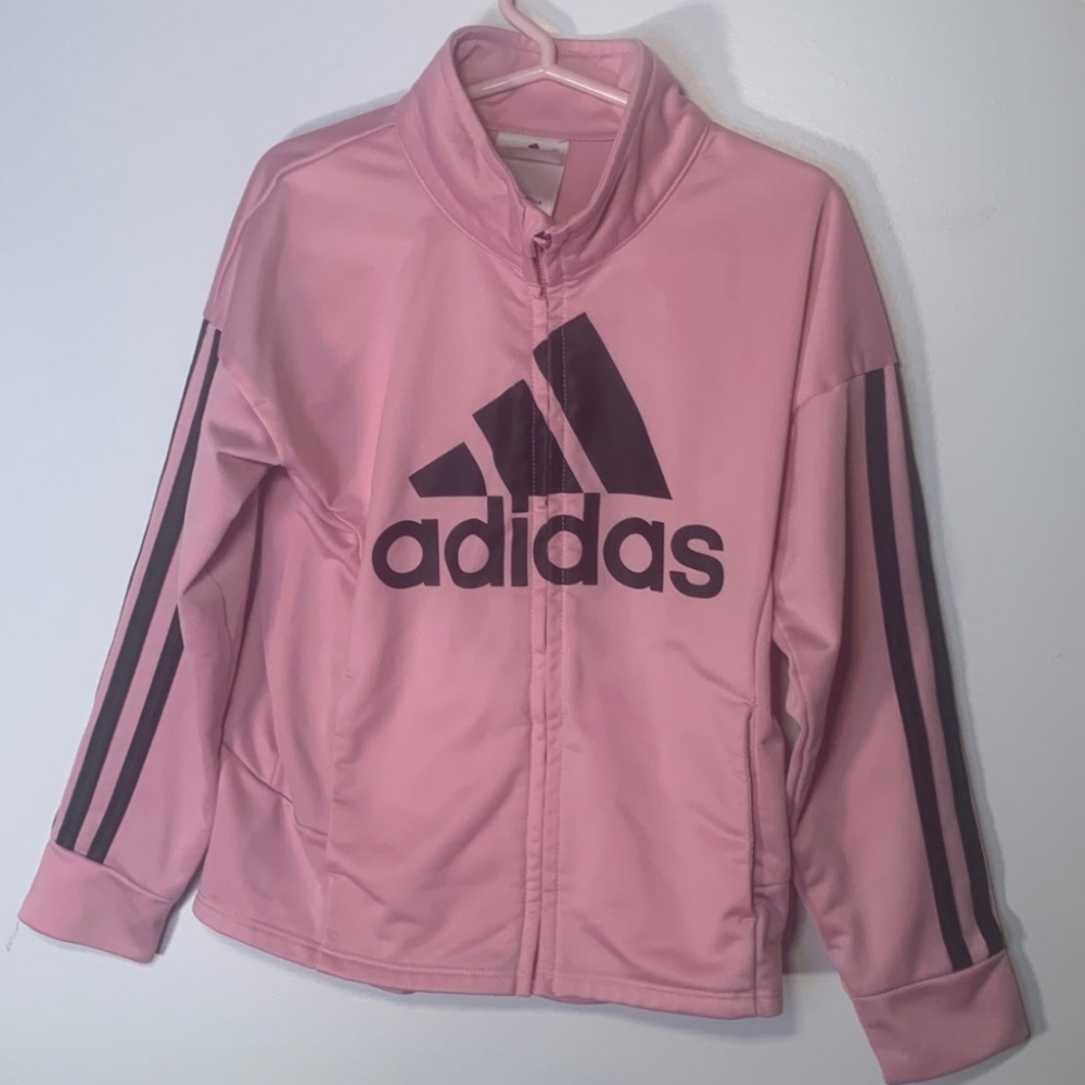 Adidas kids full zip track jacket